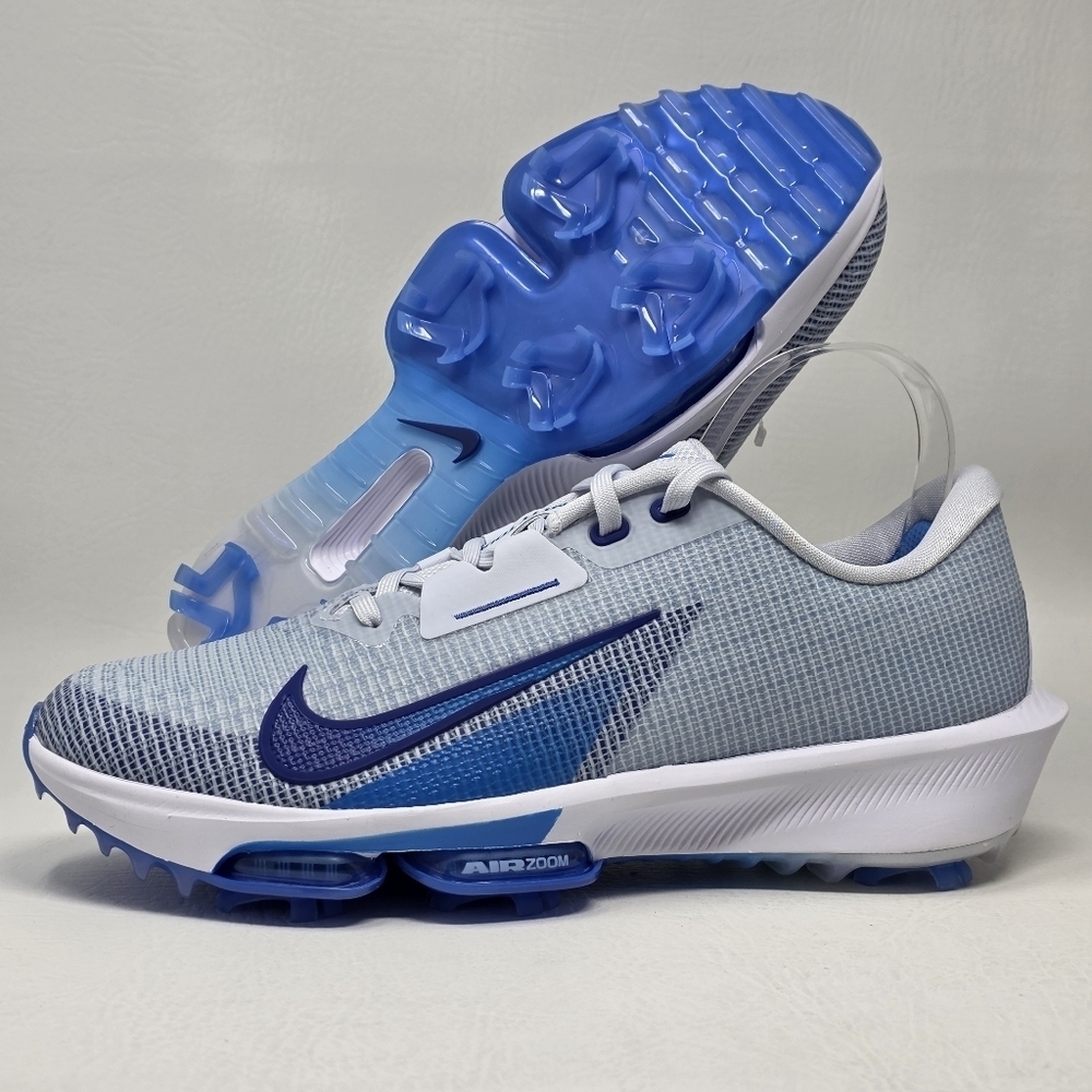 Nike Mens Air Zoom Infinity Tour 2 Size 8 Golf Shoes White/Blue FD0217-001 New